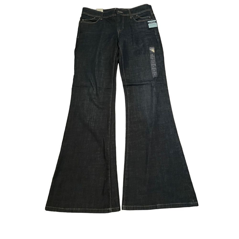 GAP Limited Edition Low Rise Wide Leg NWT Jeans Dark Wash Size 4 - Picture 6 of 11